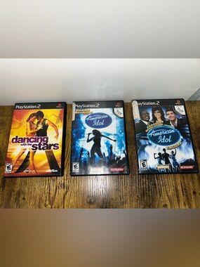 Lot #12 - PS2 American Idol Bundle/Dancing W/ The Stars